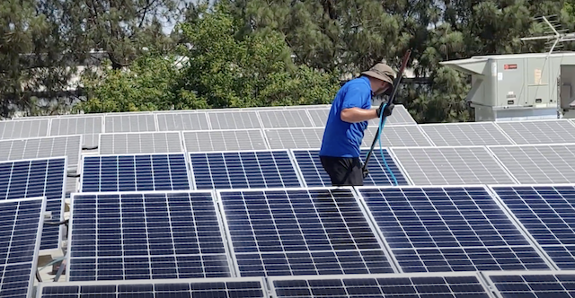 Residential Solar Panel Cleaning in Sacramento
